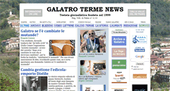 Desktop Screenshot of galatroterme.it